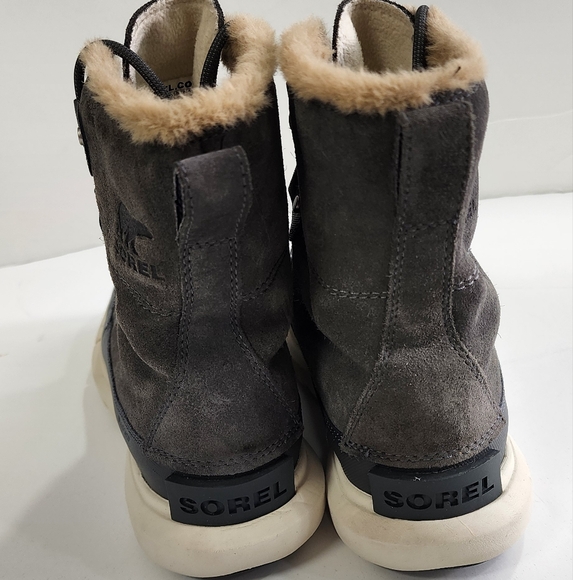 Sorel waterproof explorer 2 joan boot womens size 7 grill/fawn color - Picture 10 of 16
